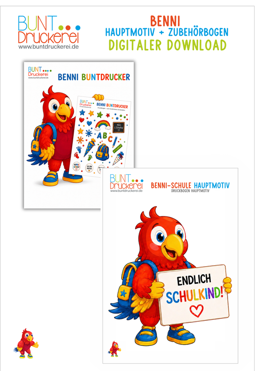 Benni ist Schulkind – digitaler Download