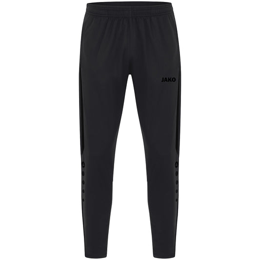 JAKO 9223 Polyesterhose Power in Schwarz – Vorderansicht