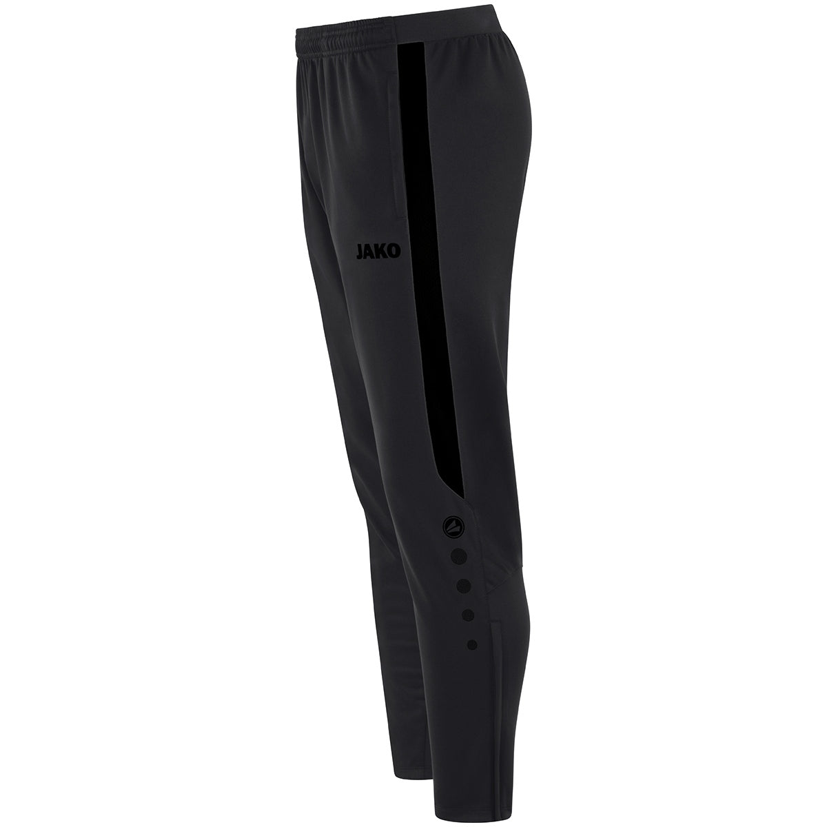 JAKO 9223 Polyesterhose Power Schwarz – Seitenansicht