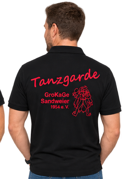 Polo Basic GroKaGe-Tanzgarde - schwarz